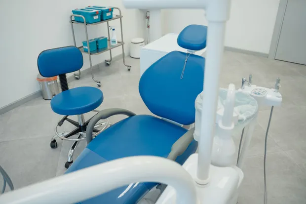 A dental operatory, where the founder's career in dentistry began